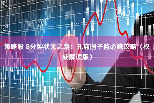 策略股 8分钟状元之路：孔庙国子监必藏攻略（权威解读版）